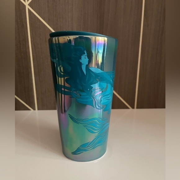 Starbucks Spring 2023 Anniversary Subzero Luster Ceramic Siren Tumbler - Picture 3 of 8